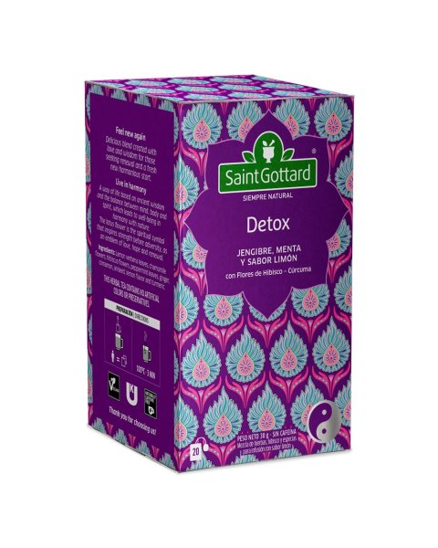 DETOX - Jengibre, Menta y sabor Limón